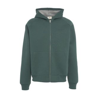 Autry Neoprene Zip Jacket - Heren - Vesten met rits - Groen - L - Hoodies & sweatvesten