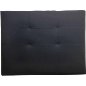 RELAX Cabecero De Cama Tokio Tapizado En Polipiel Negro - Cama De 160