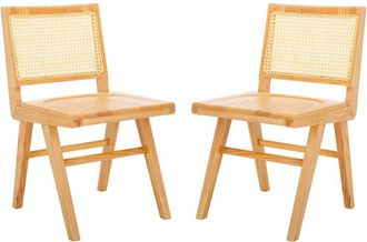 Safavieh Couture Hattie French Cane Wood Dining Chair