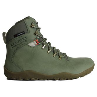 Vivobarefoot Tracker II FG Leather Mens Ankle Boots - Botanical Green - Size:UK 11.5