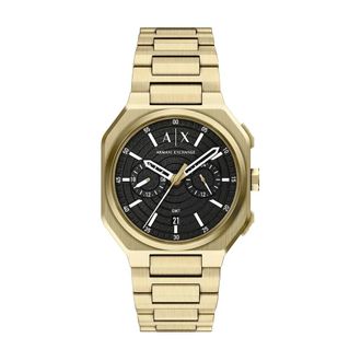 A|X Armani Exchange Reloj con brazalete octogonal - Accessories - Hombre - Amarillo - ONE SIZE