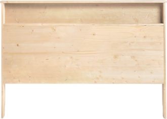 Hannun Cabecero cama con almacenamiento 135 cm en color beige