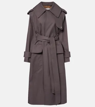 Victoria Beckham Philippa cotton trench coat