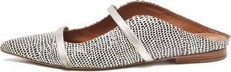 Malone Souliers Mules Maureen in pelle - Bianco