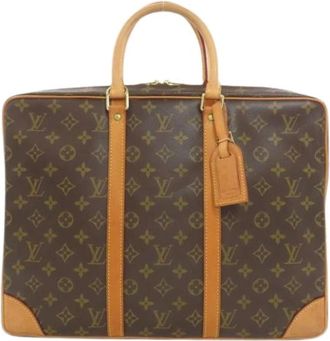 Louis Vuitton Pre-owned Vintage Monogram Handtas - Heren - Vintage Handtas - Bruin - ONE Size - Vintage