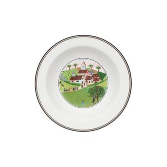 Villeroy & Boch Design Naif Rim Cereal Bowl: Wedding Procession