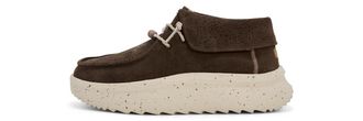 HeyDude Hey Dude Wendy Peak Fold Boot Suede Urban Shoes Womangrey Grey