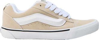 Vans Knu Skool gewatteerde su&egrave;de skateschoenen voor heren (Eiken)