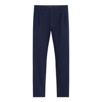 Tommy Hilfiger Heren Tapered Chinos (Blauw)