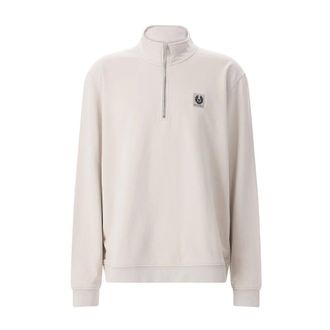Belstaff Sweatshirts met rits - Heren - Sweatshirts & Hoodies - Beige - Maat: L Taf