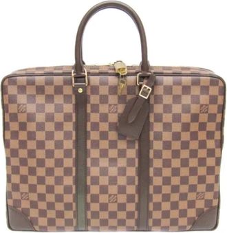 Louis Vuitton Tweedehands Canvas Louis Vuitton tassen - Heren - Vintage Handtas - Bruin - ONE Size - Vintage