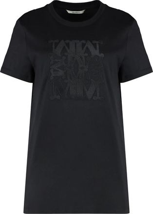 Max Mara Bravo T-shirt - Dames - T-shirts - Zwart - M - Katoen - Tops