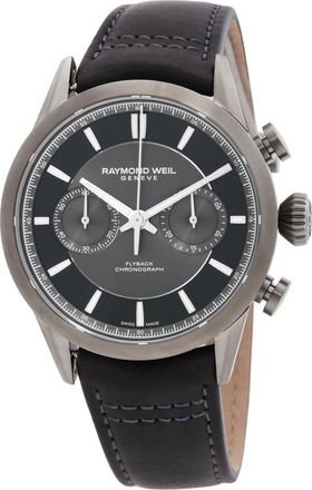 Raymond Weil Freelancer Flyback Chronograph Automatic Grey Dial Mens Watch 7783-TIC-60001