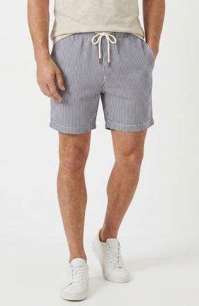 Onia Linen Blend Pull-On Shorts in Vintage Indigo at Nordstrom Rack, Size Medium