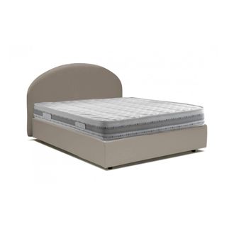 Dmora Talamo Italia Cama Matrimonial Consolata, Cama Contenedor Con Tapizado En Ecopiel, 100% Made In Italy, Apertura Frontal, Con Colch&oacute;n 160x190 Cm Inclui