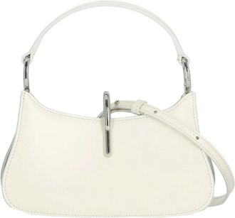 Paco Rabanne Micro Ring Bag - Dames - Handtassen - Wit - ONE Size - Leer - Tassen