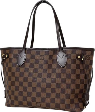 Louis Vuitton Brown Handbag Tote Bag (Pre-Owned)