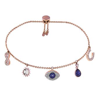 Swarovski Rose Gold-Plated Symbolic Bracelet