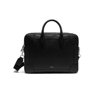 Mulberry Belgrave Leather Briefcase in Black at Nordstrom