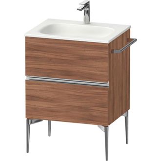 Duravit Duravit - Sivida Mueble Bajo Lavabo, 2 Cajones, Tirador Cromado