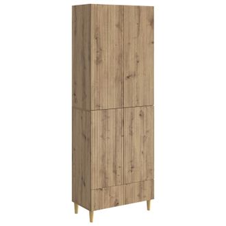 vidaXL Juego De Armarios 2 Uds. Roble Artisan Madera De Ingenier&iacute;a Vidaxl