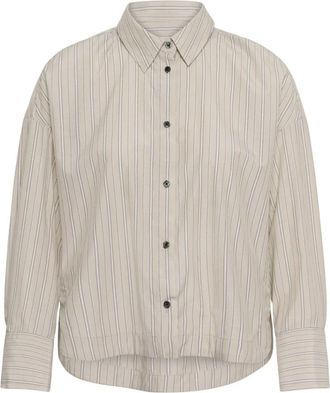 Inwear Shirts - Dames - Overhemden - Beige - XL - Overhemden