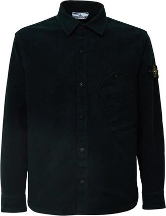 Stone Island Overshirt - Heren - Casual Overhemden - Groen - M - Overhemden