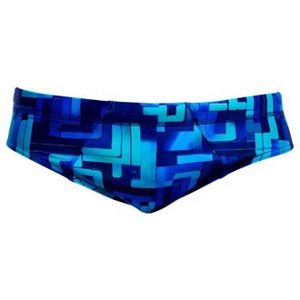 Funky Trunks Seamed Briefs Badehose f&uuml;r Herren | blau