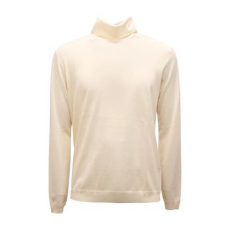 Goes Botanical Dolcevita Roll-neck Jumper - male - GOES BOTANICAL - Turtlenecks - Beige - XL - Knitwear