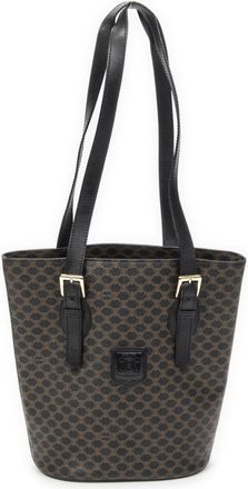 Celine Pre-owned Womens Bucket Tote Shoulder Bag - Black - One Size