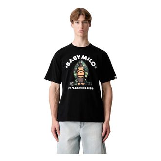 A Bathing Ape A Bathing Ape, Hombre, Camisetas, Negro, Talla: XL