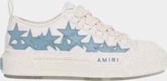 Amiri Stars Low-Top Leather Sneakers