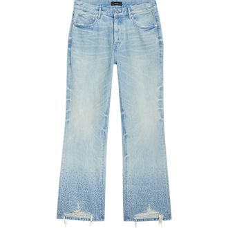 Purple High Contrast Bling Jeans in Light Indigo at Nordstrom, Size 36