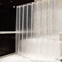 OEM Cortina De Ducha, 240 X 200 Cm, Resistente Al Moho, El&aacute;stica, Sin Pvc, Respetuosa Con El Medio Ambiente