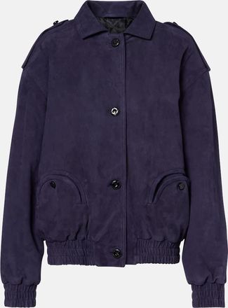 Blaz&eacute; Milano Blaz&eacute; Milano Viva Charlie suede bomber jacket