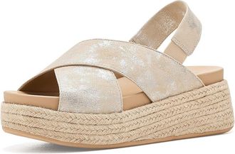 J/Slides Berlin Womens Dress Sandals Sand Metallic : 9.5 M, Suede