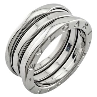 Bulgari White Gold (18K) Band Ring (Pre-Owned)
