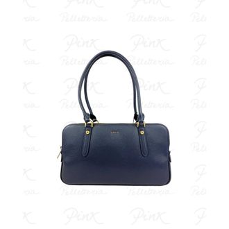 Furla Handbags, female, Blue, Size: ONE SIZE Giulia M Boston Bag