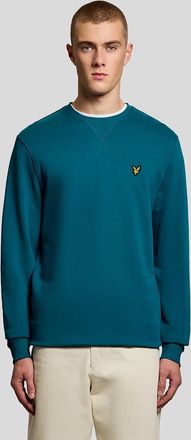 Lyle & Scott Lyle And Scott Mens Cotton Crew Neck Sweatshirt - Green - Size: 36