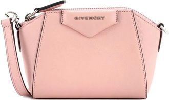 Givenchy Antigona Leather Nano crossbody bag - Roze