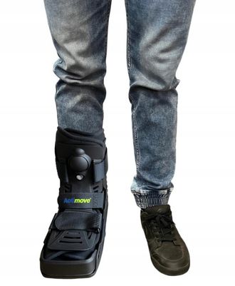 OEM ++actimove Pro Tobillera Y Soporte Para Pie, Puntera Baja Cerrada, Talla Xl, Color Negro (7627634) (k=12)