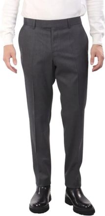 HUGO BOSS Chinos - Heren - Nette broeken - Grijs - 2XL - Broeken