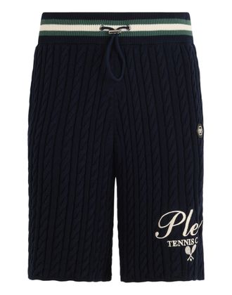 Philipp Plein Knitted Drawstring Shorts Plein Tennis