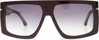 Victoria Beckham VB 7000/S Zonnebrillen - Dames - Zonnebrillen - Rood - ONE Size - Polyester - Accessoires