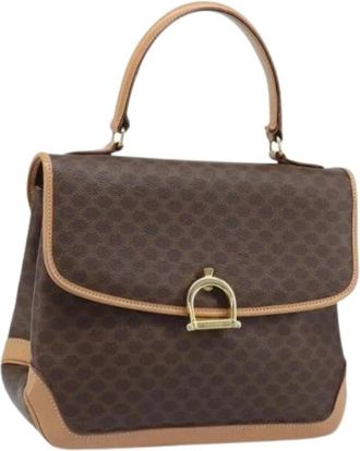 Celine Pre-owned Handbags, female, Brown, Size: ONE SIZE Pre-owned Vintage Hand Bag