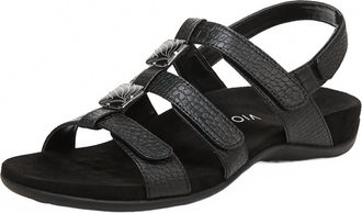 Vionic Womens Rest Amber Slide Sandal In Black