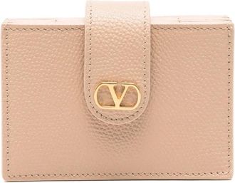 Valentino Garavani VLogo Signature portemonnee - Beige