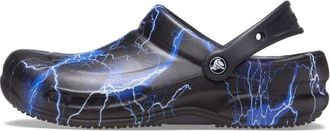 Crocs Bistro Clogs Black Lightning Bolts 204044-0GZ