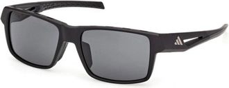 adidas Kleon Sp 0125 02A Zonnebrillen - Heren - Zonnebrillen - Zwart - 55 MM - Accessoires