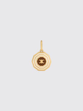 Celine Ciondolo Triomphe Decagon in ottone smaltato